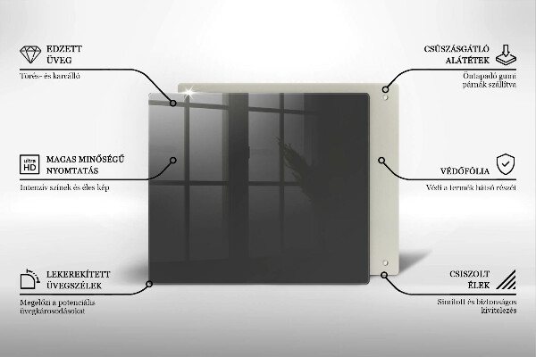 Ceranfeld schutz Graue Farbe