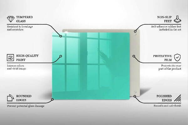 Ceranfeld schutz Grüne Farbe