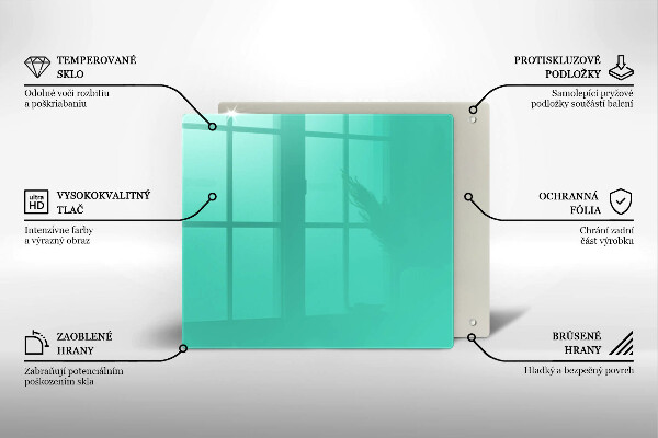 Ceranfeld schutz Grüne Farbe