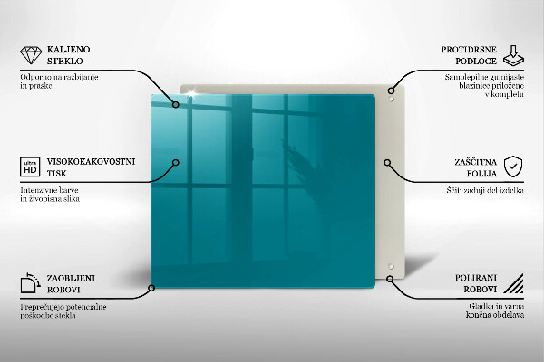 Ceranfeld schutz Türkis