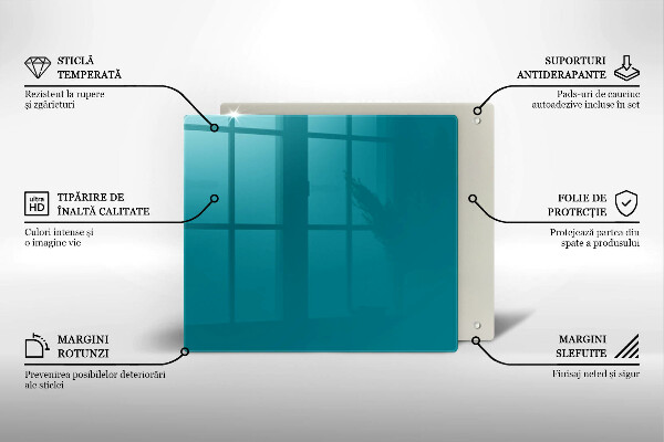 Ceranfeld schutz Türkis