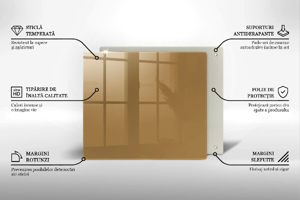 Ceranfeld schutz Beige Farbe