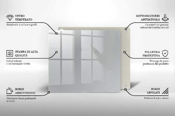 Ceranfeld schutz Graue Farbe