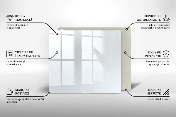Ceranfeld schutz weiße Farbe