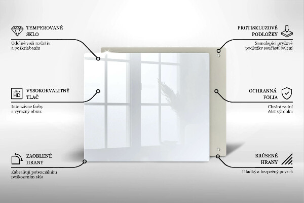 Ceranfeld schutz weiße Farbe