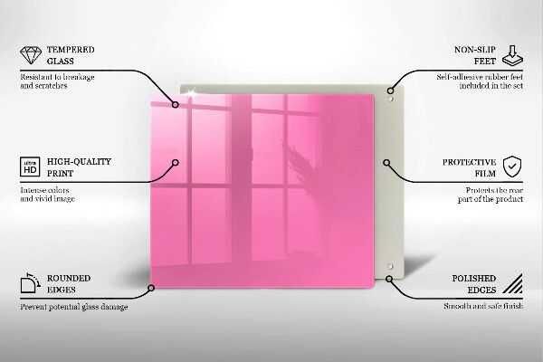 Ceranfeld schutz Pinke Farbe