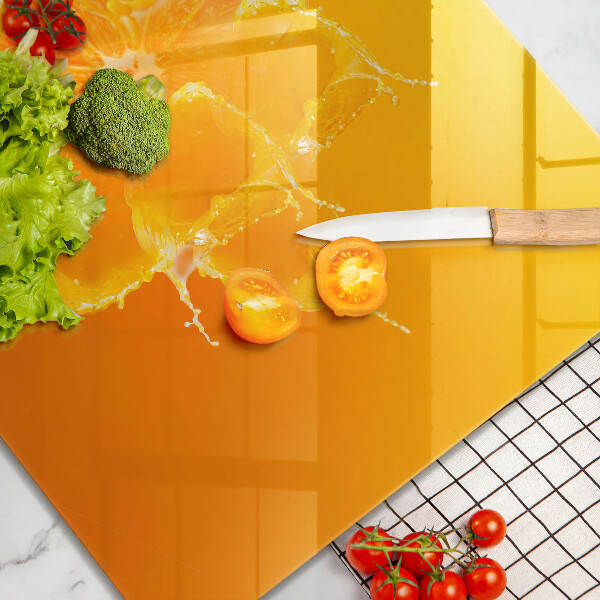 Herdplattenabdeckung Saftige Orangenfrucht