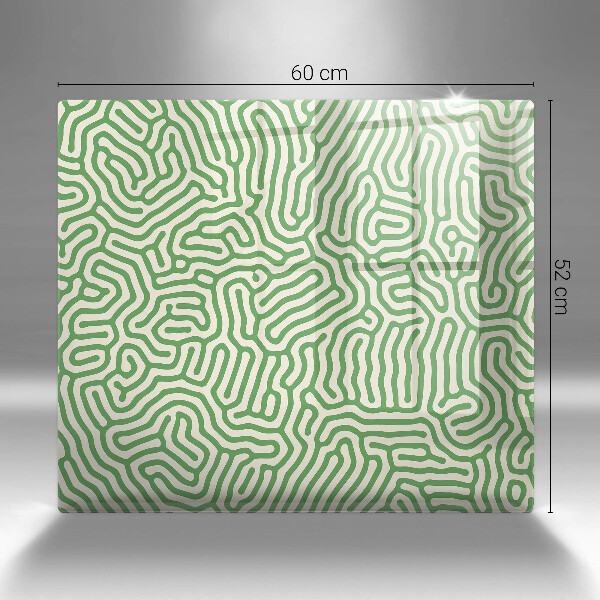 Herdplattenabdeckung Abstrakte Linien