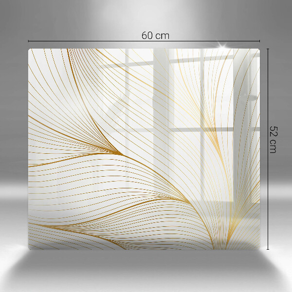 Herdplattenabdeckung Modernes Linienmuster