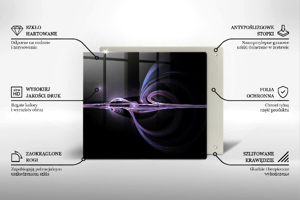Herdplattenabdeckung Moderne Abstraktion
