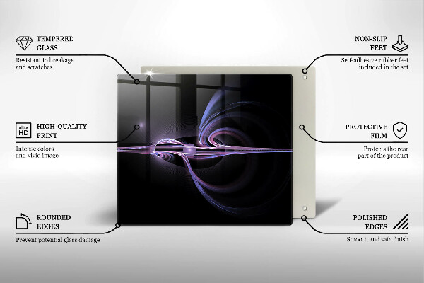 Herdplattenabdeckung Moderne Abstraktion