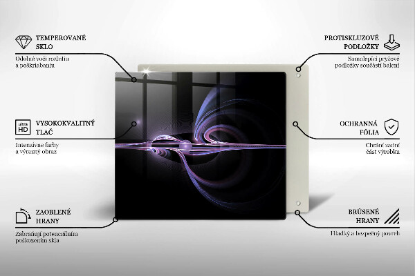 Herdplattenabdeckung Moderne Abstraktion