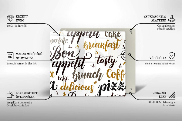 Herdplattenabdeckung Bon Appetit