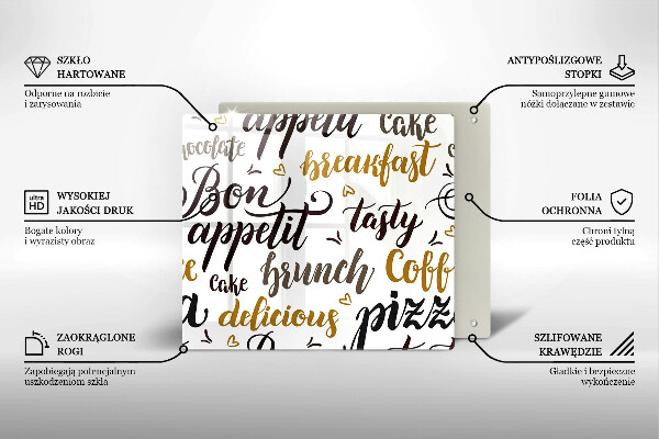 Herdplattenabdeckung Bon Appetit