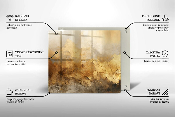 Ceranfeld schutz Reichhaltige Textur