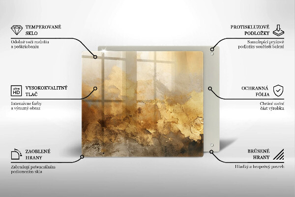 Ceranfeld schutz Reichhaltige Textur