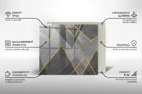 Ceranfeld schutz Scharfe Formen