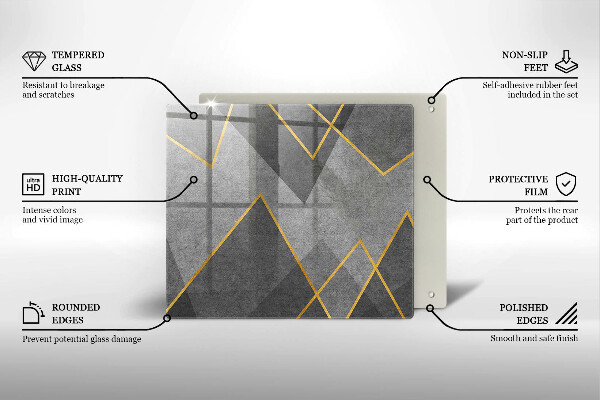 Ceranfeld schutz Scharfe Formen