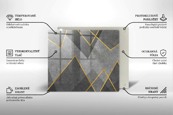 Ceranfeld schutz Scharfe Formen