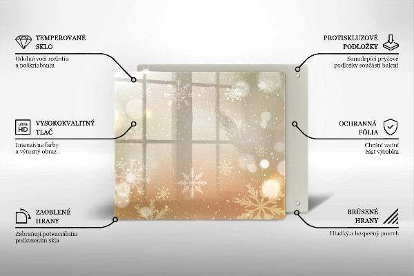 Ceranfeld schutz Schneeflocken