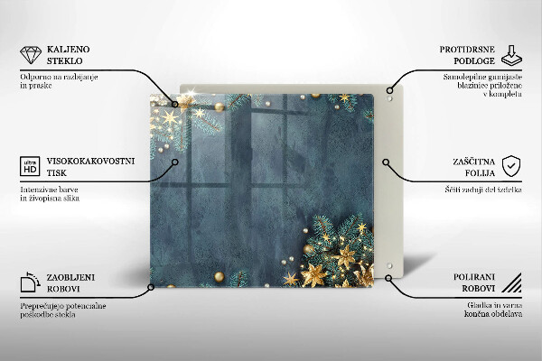 Ceranfeld schutz Weihnachtsdekorationen