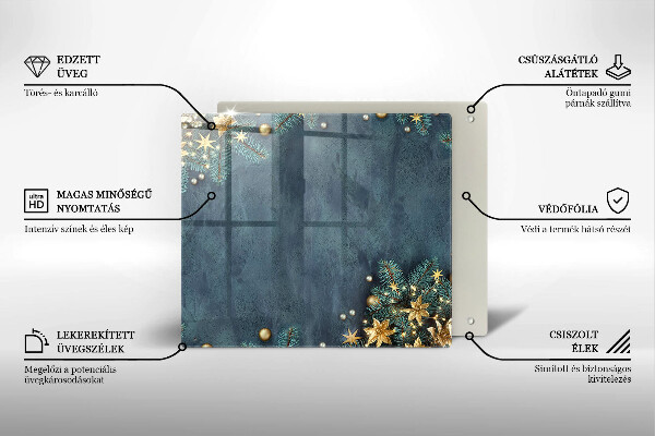 Ceranfeld schutz Weihnachtsdekorationen