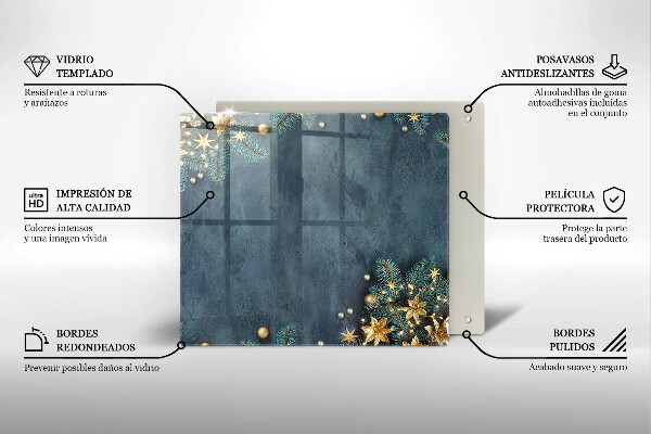 Ceranfeld schutz Weihnachtsdekorationen