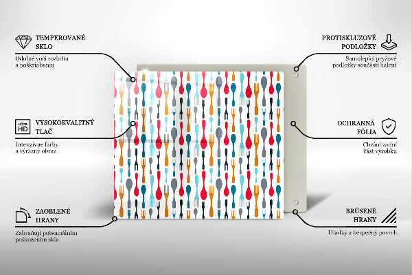 Ceranfeld schutz Löffelillustration