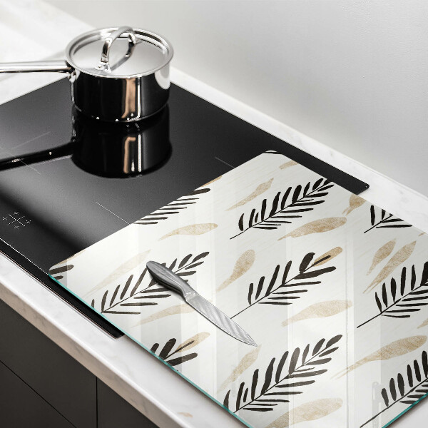 Ceranfeld schutz Boho-Pflanzen