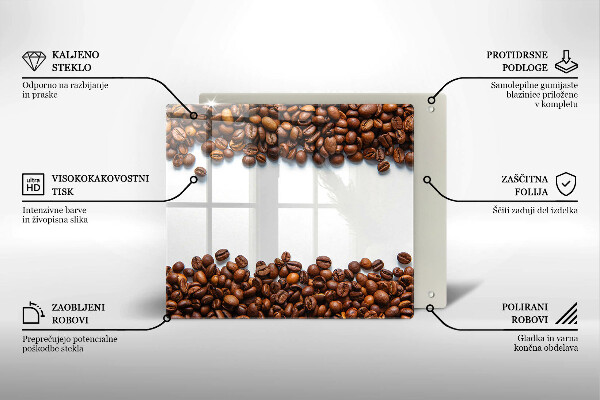 Ceranfeld schutz Kaffeebohnen