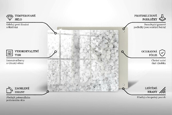 Ceranfeld schutz Salzkristalle
