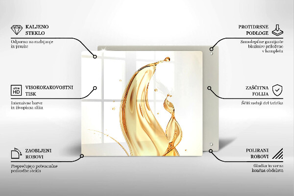 Ceranfeld schutz Olivenöl