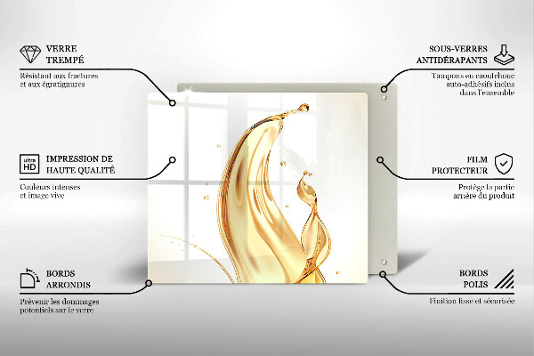 Ceranfeld schutz Olivenöl