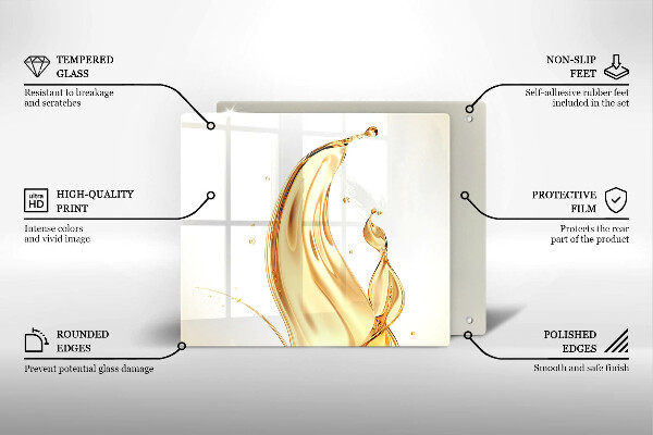 Ceranfeld schutz Olivenöl