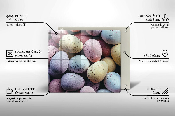 Herdplattenabdeckung Ostereier