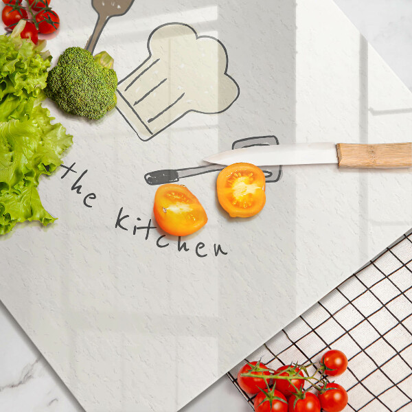 Herdplattenabdeckung Master of the Kitchen