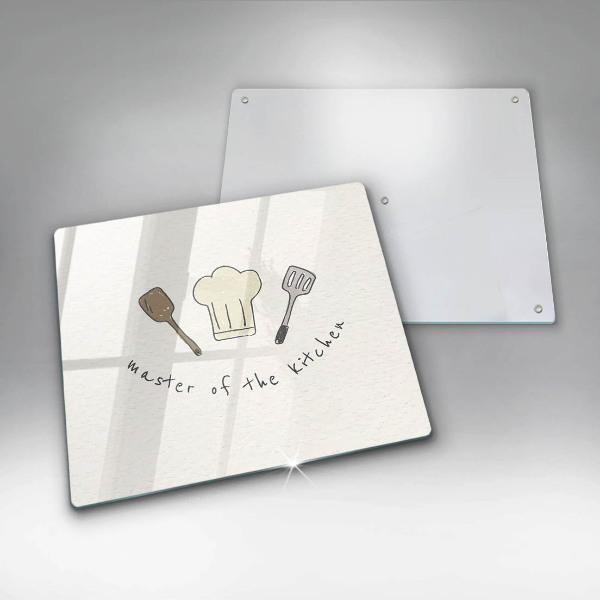 Herdplattenabdeckung Master of the Kitchen