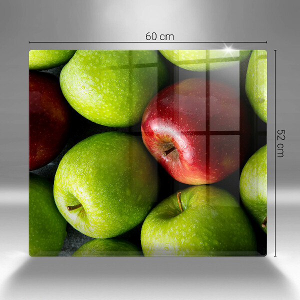 Herdplattenabdeckung Saftige Äpfel