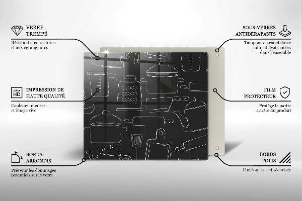 Herdplattenabdeckung Cartoon-Küchenzubehör