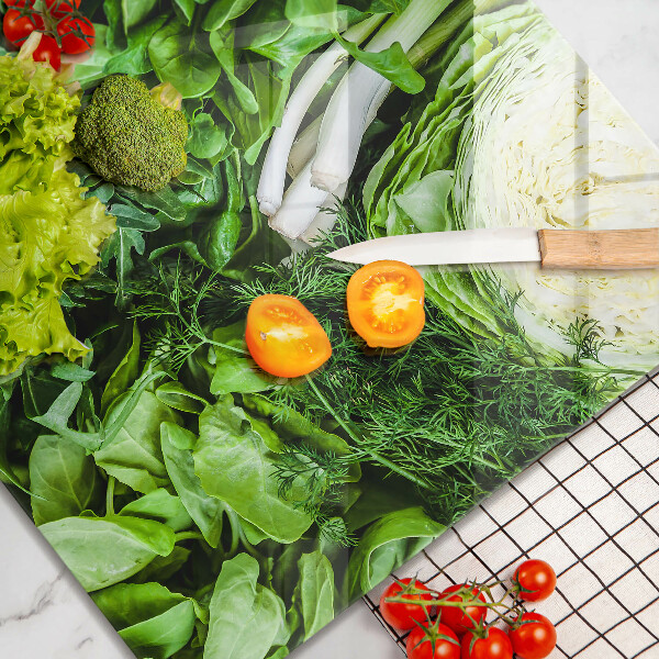 Ceranfeld schutz Grünes Gemüse