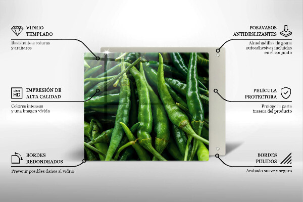 Ceranfeld schutz Erbsenschoten