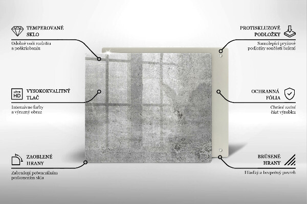 Ceranfeld schutz Betonstruktur
