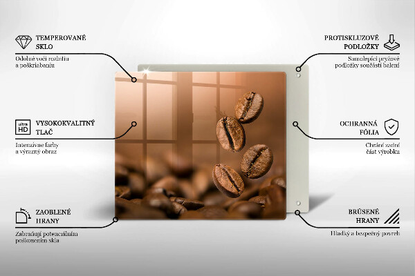 Ceranfeld schutz Kaffeebohnen
