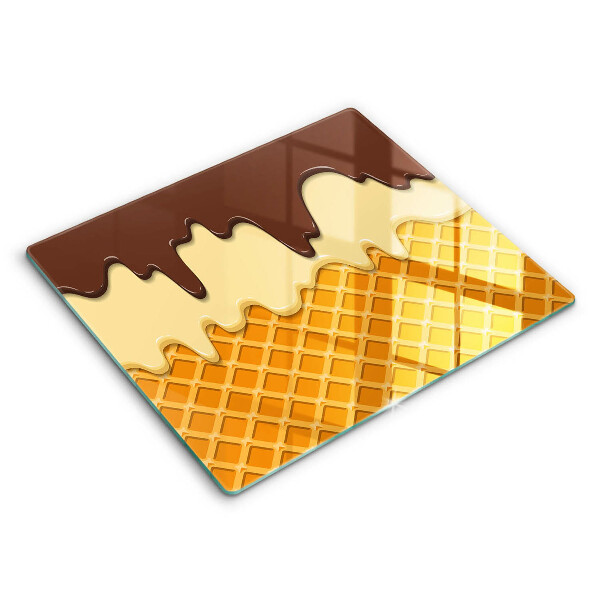 Ceranfeld schutz Eistüte-Illustration