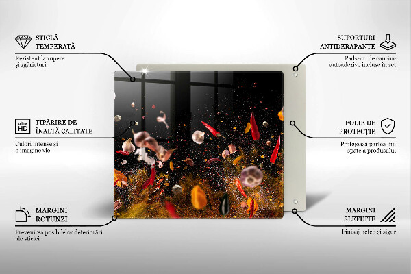 Ceranfeld schutz Scharfe Gewürze