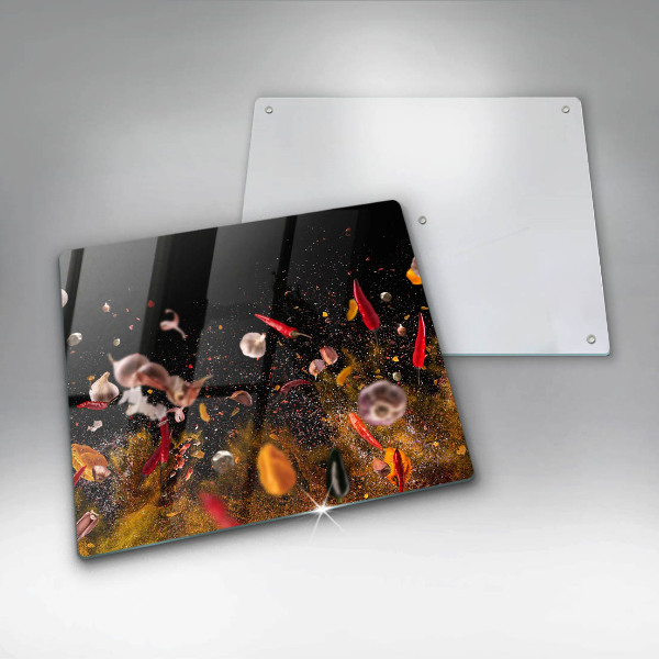 Ceranfeld schutz Scharfe Gewürze