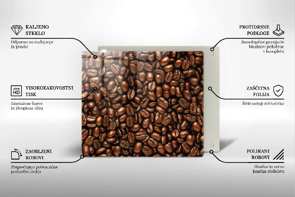 Ceranfeld schutz Kaffeebohnen