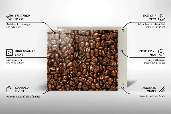 Ceranfeld schutz Kaffeebohnen