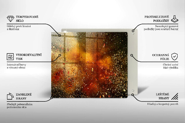 Ceranfeld schutz Bunte Gewürze