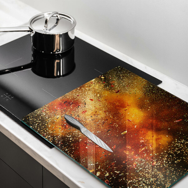 Ceranfeld schutz Bunte Gewürze